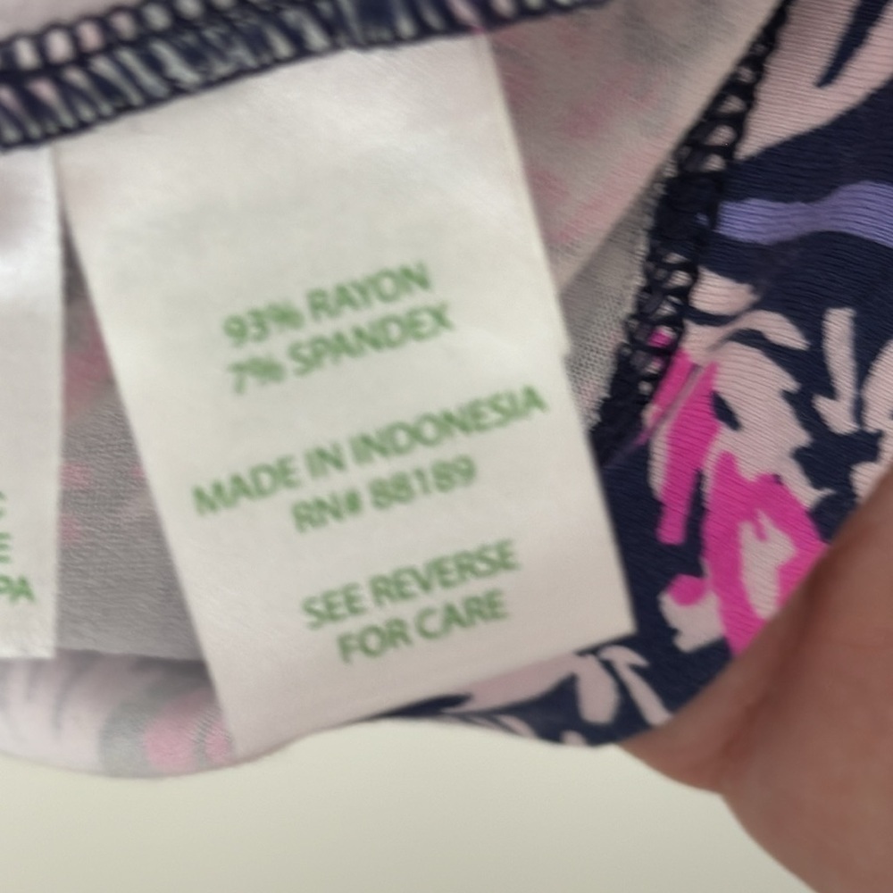 Lilly Pulitzer Girls UPF50+ Mini Sophie Ruffle Dress. Size L (8/10). - Picture 9 of 10